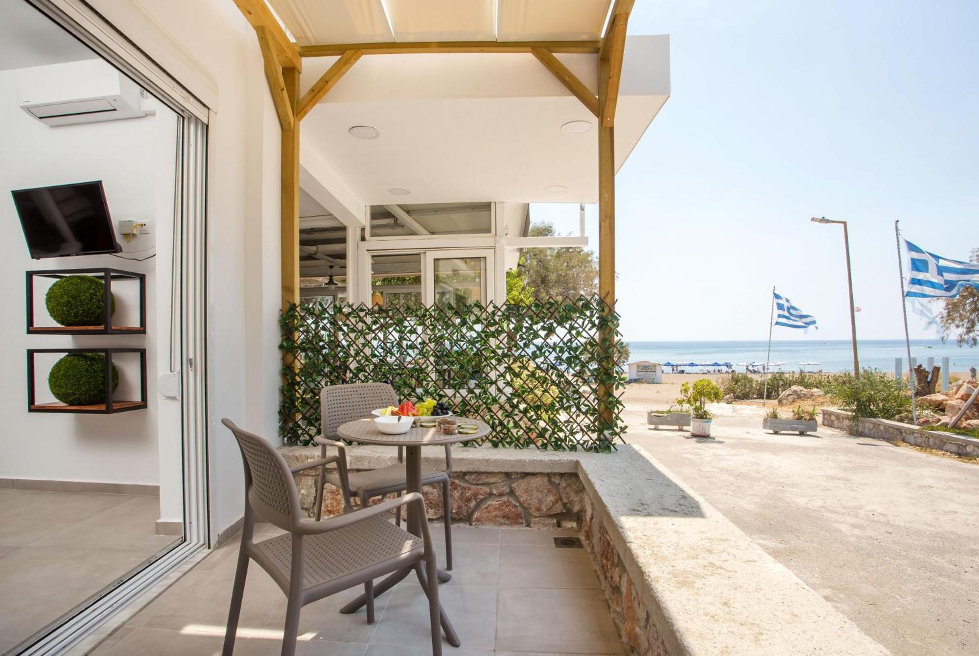 Marini Seaside Aparthotel ฟาลิรากี ภายนอก รูปภาพ